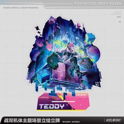  Standee acrylic chủ đề Construct - Punishing: Gray Raven 