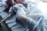  Asuka lying on hospital bed - Neon Genesis Evangelion - Pepeho Studio 