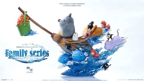  Family Series Magic broomstick - Studio Ghibli - WuYu Studio 