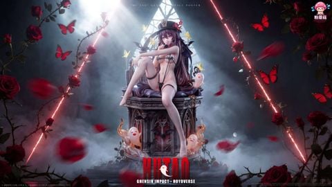  Hutao - Genshin Impact - Pink Mushroom Studio 