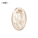  Huy hiệu kim loại chủ đề Kỷ Niệm 5 Năm - Genshin Impact 