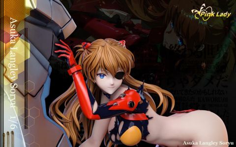  Asuka & Ayanami Rei - Evangelion - Pink Lady Studio 