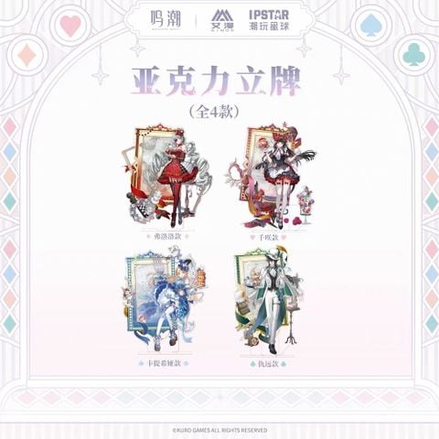  Standee acrylic chủ đề Fallen Wonderland - Wuthering Waves 