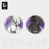  Huy hiệu tròn loạt phim Ý Cảnh phe phái Ngôi Nhà Quái Dị - Zenless Zone Zero 