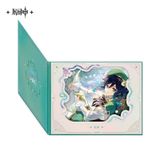  Giấy màu lật trang chủ đề Ngày Định Mệnh - Genshin Impact 