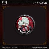  Huy hiệu Q chủ đề Night Tales - Wuthering Waves x MarchMonster·Goods 