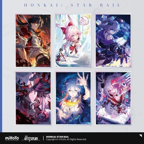  Giấy màu acrylic loạt chủ đề Nón Ánh Sáng - Honkai Star Rail 