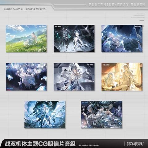  Bộ ảnh Polaroid và thẻ hologram dòng CG chủ đề Construct - Punishing: Gray Raven 