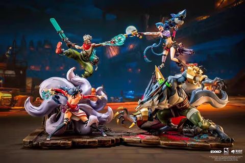  Jinx & Warwick VS Ahri & Ekko - Liên Minh Huyền Thoại - 2XKO Studio 