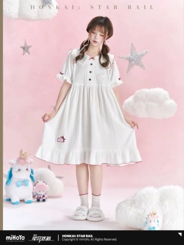  Đồ ngủ dạng váy chủ đề Hyacine - Honkai Star Rail 