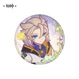  Huy hiệu tròn và khối acrylic nhân vật Voicemail of Fragrance - Genshin Impact 