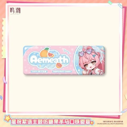  Huy hiệu candy bar chủ đề Star Blessing Whispers - Wuthering Waves 