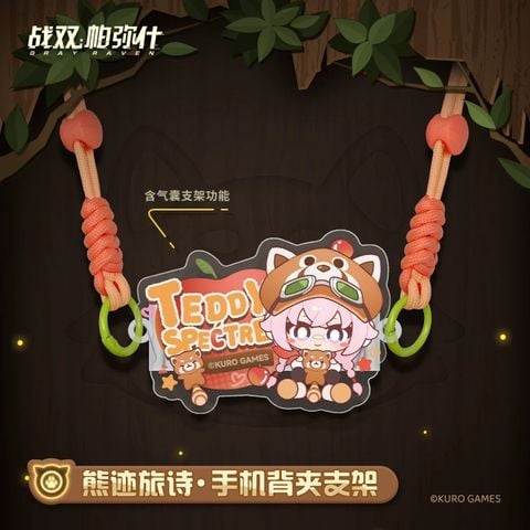  Kẹp điện thoại có dây nhân vật Teddy - Poetic Journey - Punishing: Gray Raven 