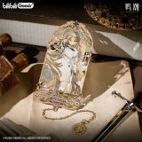  Thẻ đánh dấu sách kim loại chủ đề Diadem’s Downfall - Wuthering Wave × bilibili 