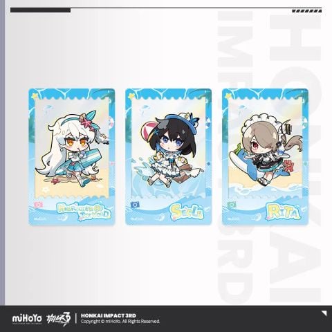  Thẻ ảnh kiểu Polaroid - Summer Companion series - Honkai Impact 3 