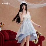  Bộ pijama nhân vật Columbina chủ đề Tiệc Trà Đêm Khuya - Genshin Impact 