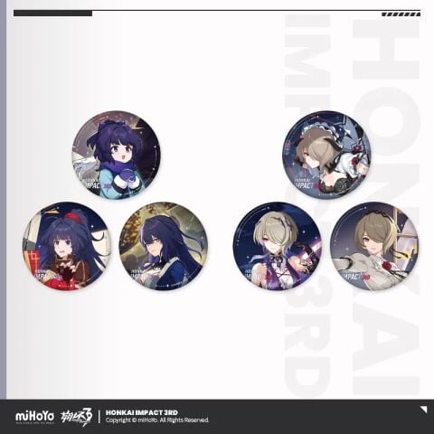  Bộ huy hiệu - Stigmata series - Honkai Impact 3 
