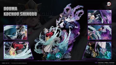  Kochou Shinobu x Douma - Kimetsu no Yaiba - Shang Xian Studio 
