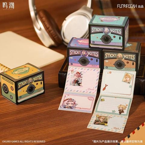  Giấy ghi chú dạng cuộn chủ đề Tidal Letter - Wuthering Waves - Kuro Games x FUN4YEAH 