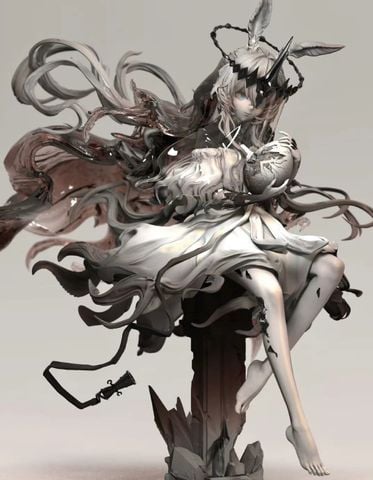  Dark Amiya - Arknights - YJ Studio 