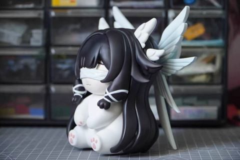  Columbina x Sandrone Yawning Kitten - Genshin Impact - Na Jia Studio 