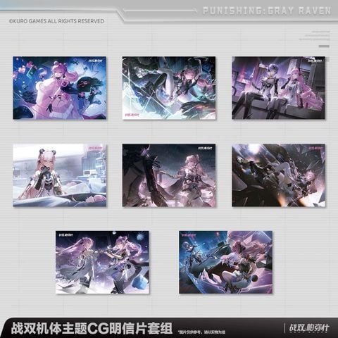  Bộ ảnh Polaroid và thẻ hologram dòng CG chủ đề Construct - Punishing: Gray Raven 