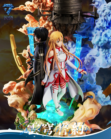  Kirito & Asuna - Sword Art Online - Seven Studio 