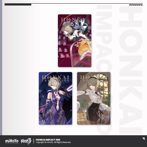  Bộ thẻ sưu tầm hologram - Stigmata series - Honkai Impact 3 