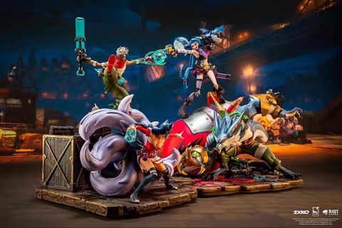  Jinx & Warwick VS Ahri & Ekko - Liên Minh Huyền Thoại - 2XKO Studio 