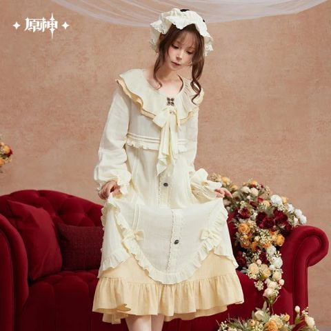  Bộ pijama nhân vật Sandrone chủ đề Tiệc Trà Đêm Khuya - Genshin Impact 