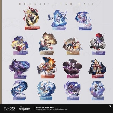  Standee nhân vật Vận mệnh Hư Vô - Honkai Star Rail 