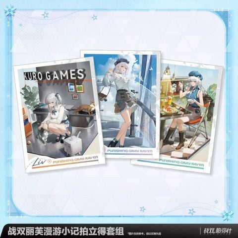  Bộ ảnh Polaroid chủ đề Liv Travel Note - Punishing: Gray Raven 