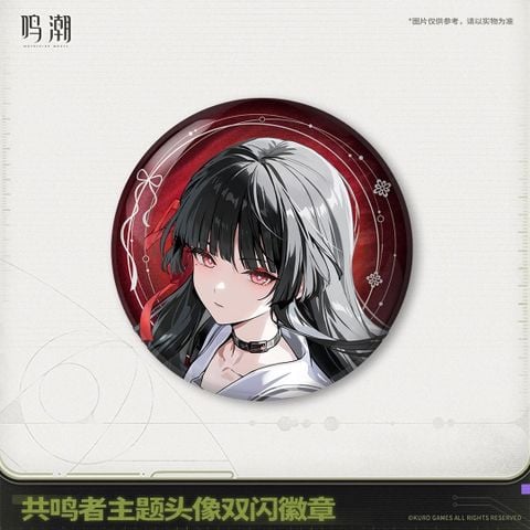  Huy hiệu Double Flash chủ đề Resonator - We Who See the Stars - Wuthering Waves 