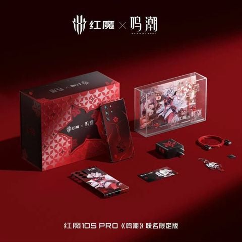  Điện thoại Nubia Red Magic 10S Pro phiên bản Camellya 16GB + 512GB - Wuthering Waves & REDMAGIC 