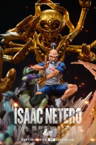  Issac Netero VS Meruem - Hunter x Hunter - Black Stone 
