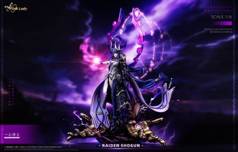  Raiden Shogun - Genshin Impact - Pink Lady Studio 