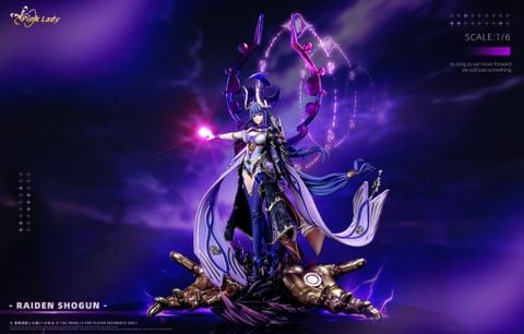  Raiden Shogun - Genshin Impact - Pink Lady Studio 