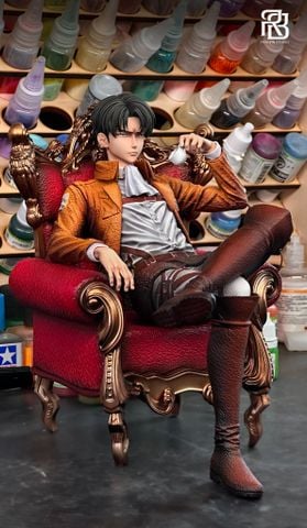  Levi Drinking Tea - Attack on Titan - ReBorn Studio 