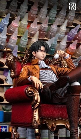  Levi Drinking Tea - Attack on Titan - ReBorn Studio 