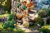  Eevee Family Anniversary Garden Diorama - Pokemon - MoonShadow Studio 