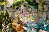  Eevee Family Anniversary Garden Diorama - Pokemon - MoonShadow Studio 