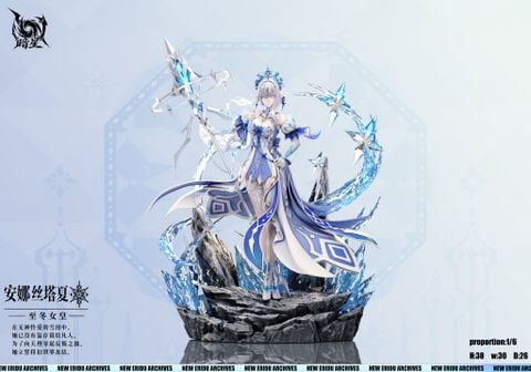  Anastasya Feodorovna Snezhnaya - Genshin Impact - Dark Star Studio 