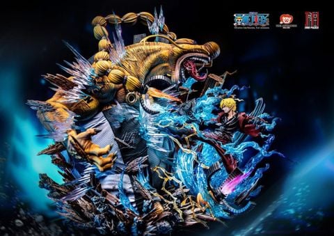  Sanji VS Queen - One Piece - Jimei Palace Studio 