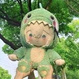  Bộ trang phục Khủng Long Xanh giành cho búp bê bông 40cm - Honkai Star Rail - Mantou 