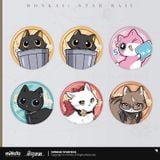  Bộ huy hiệu mini dòng Miêu Miêu Bé Nhỏ - Honkai Star Rail 