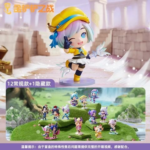  Blindbox Fight For the Golden Spatula Chibi Series Figures II - Liên Minh Huyền Thoại - Pop Mart & Riot Games 