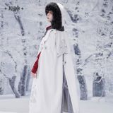  Áo choàng có mũ chủ đề Quan Chấp Hành Fatui - Genshin Impact 