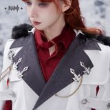  Áo choàng có mũ chủ đề Quan Chấp Hành Fatui - Genshin Impact 