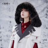  Áo choàng có mũ chủ đề Quan Chấp Hành Fatui - Genshin Impact 