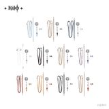  Bộ phụ kiện trâm cài áo chủ đề Quan Chấp Hành Fatui - Genshin Impact 